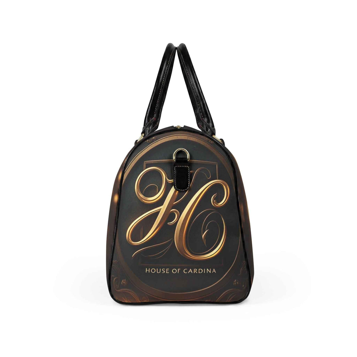 Faux Leather Travel Bag