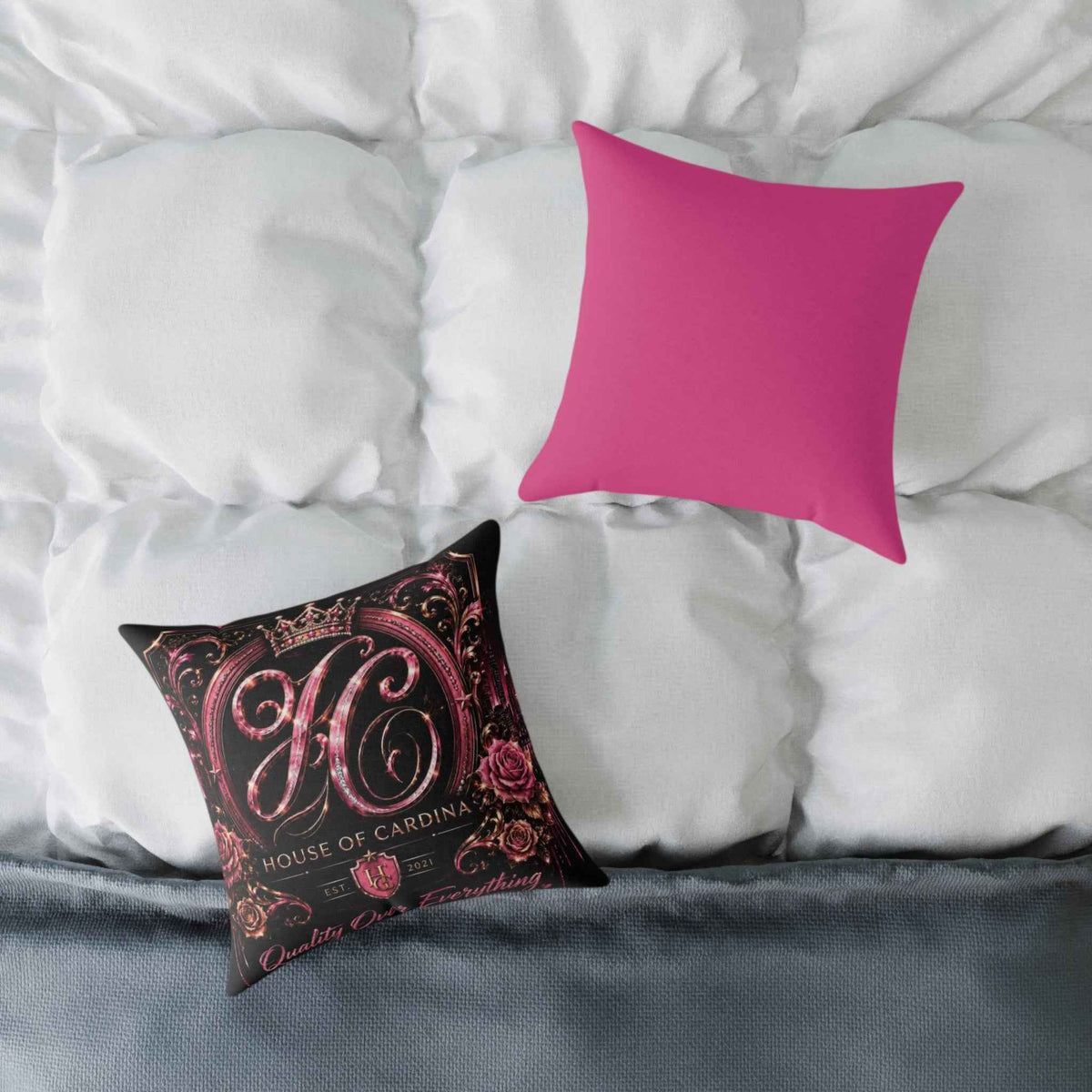 Square Poly Canvas Pillow
