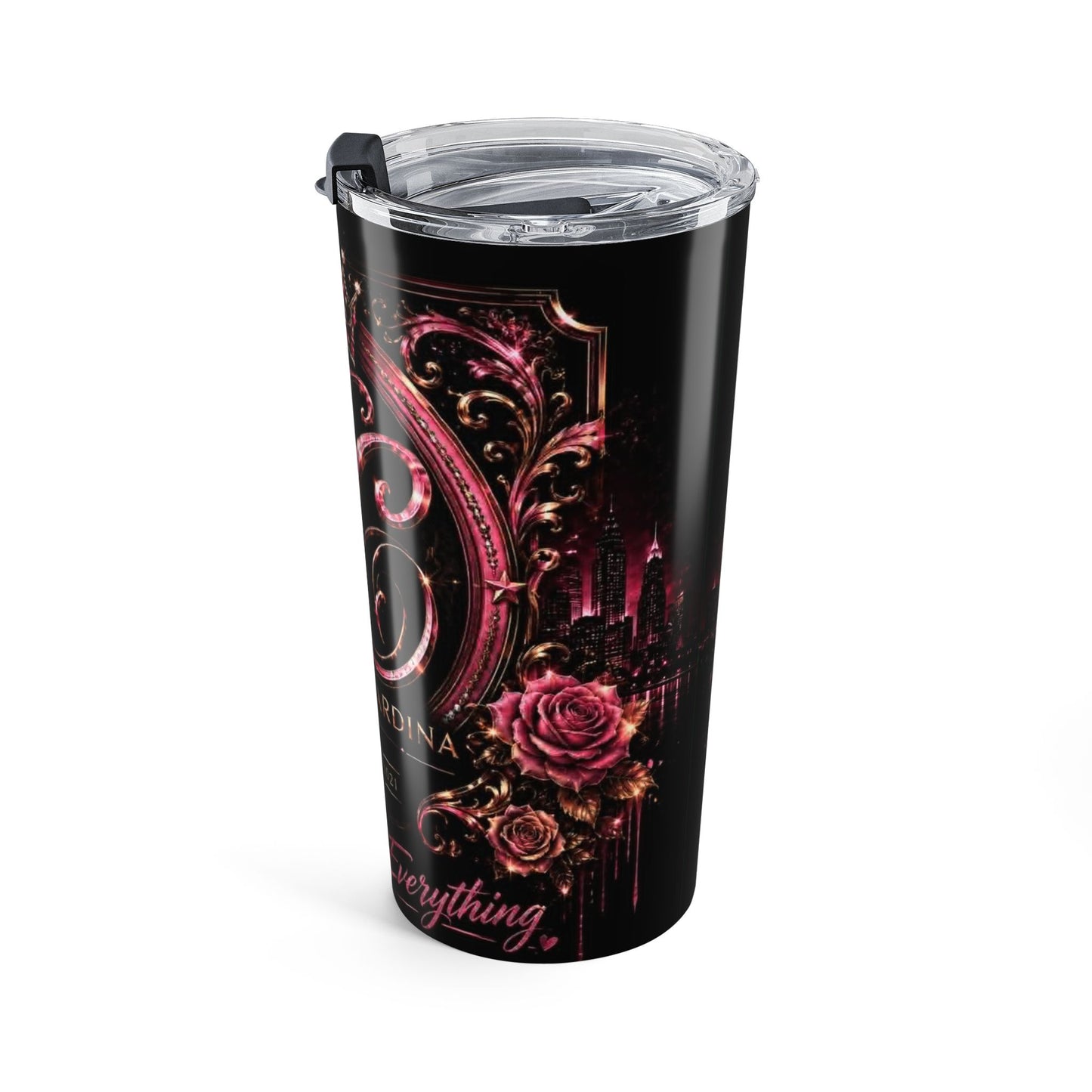 Pink Crown Tumbler 20oz