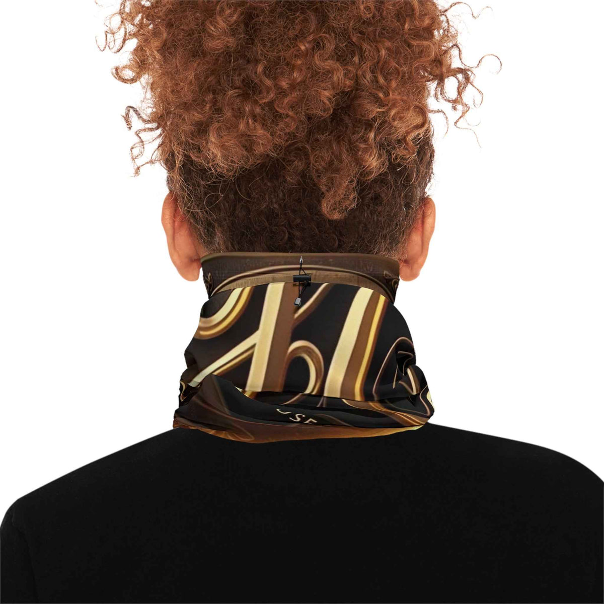 Winter Neck Gaiter With Drawstring