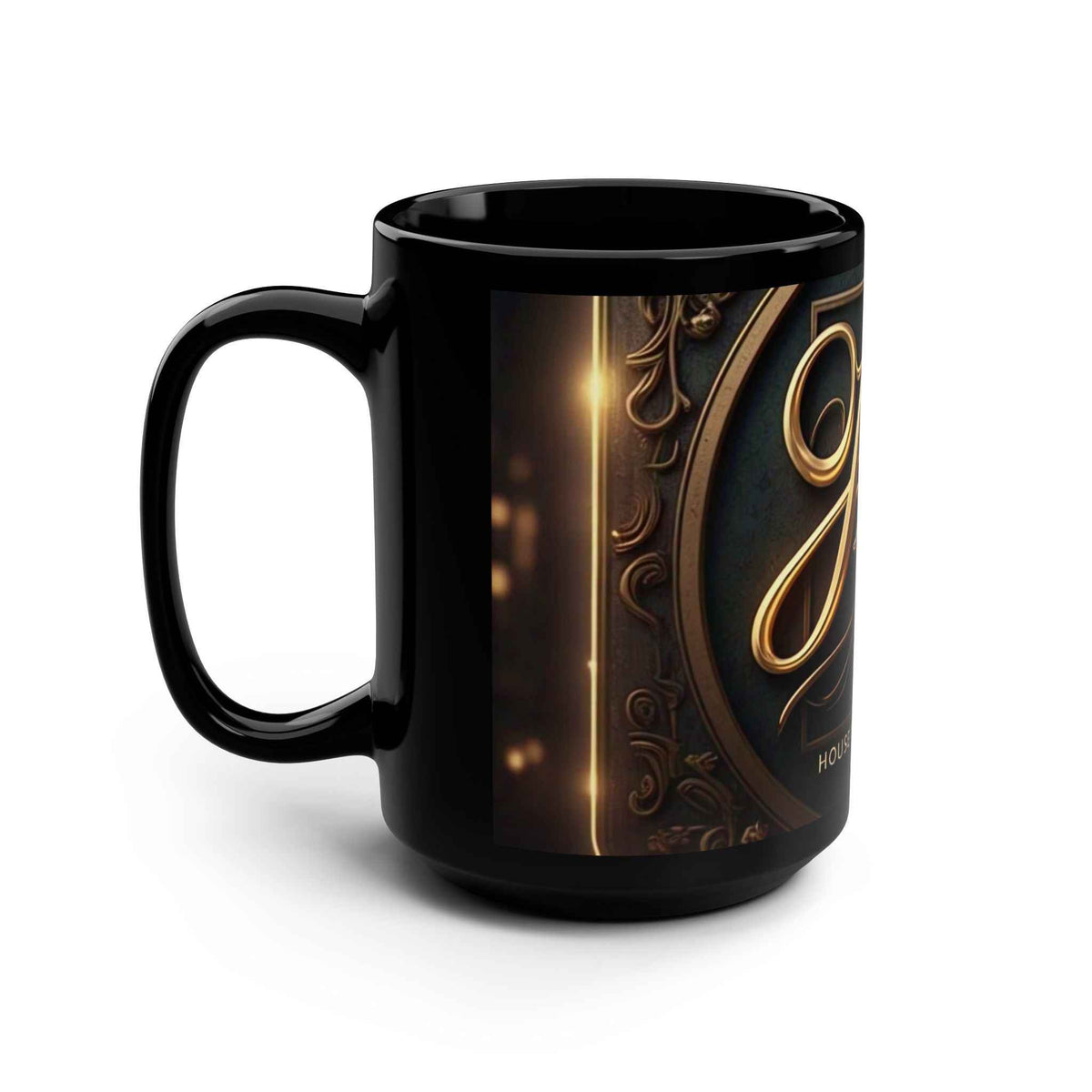 Black Mug, 15oz