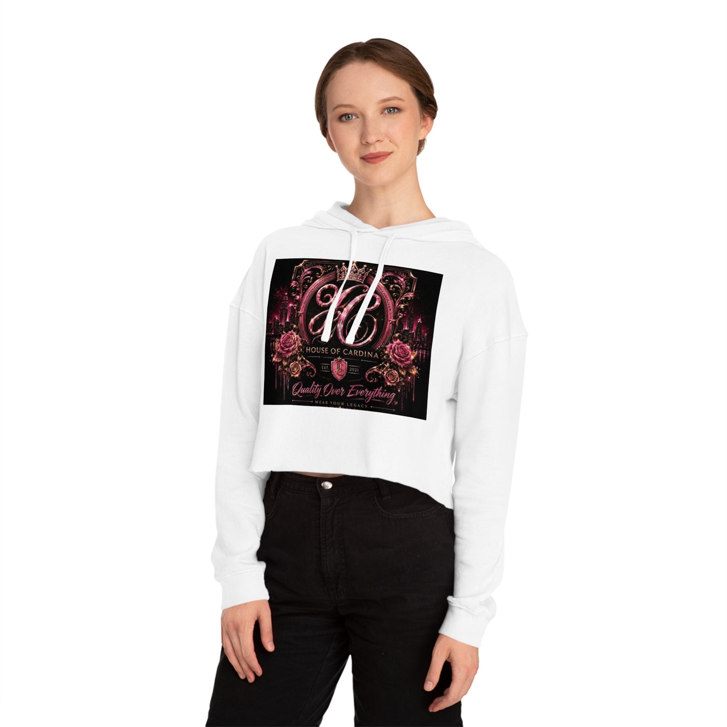 Women’s Cropped Hooded Sweatshirt