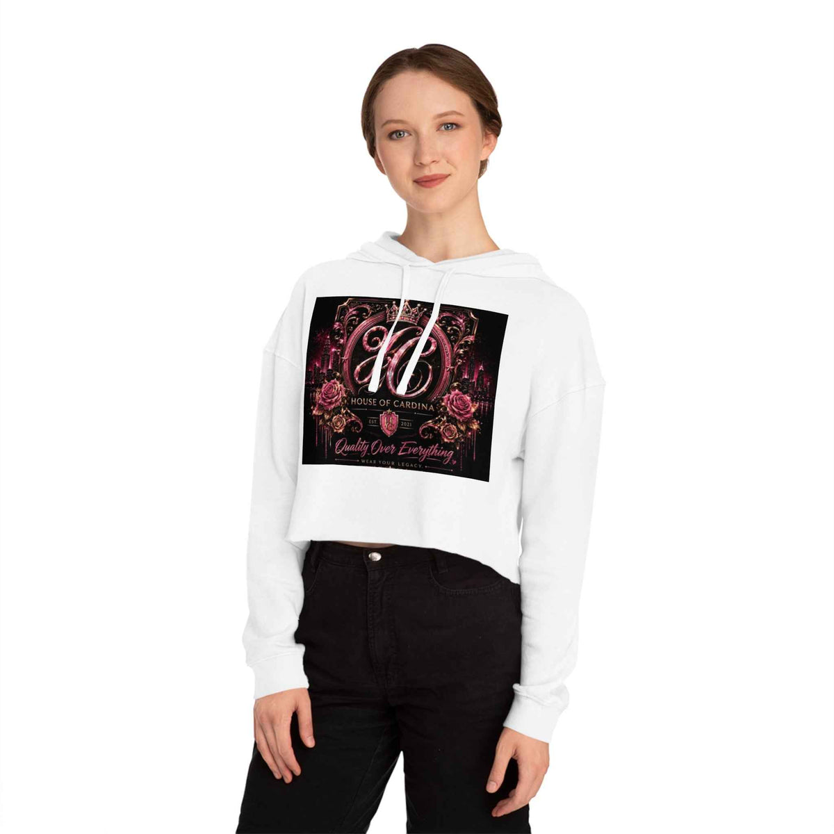 Women’s Cropped Hooded Sweatshirt