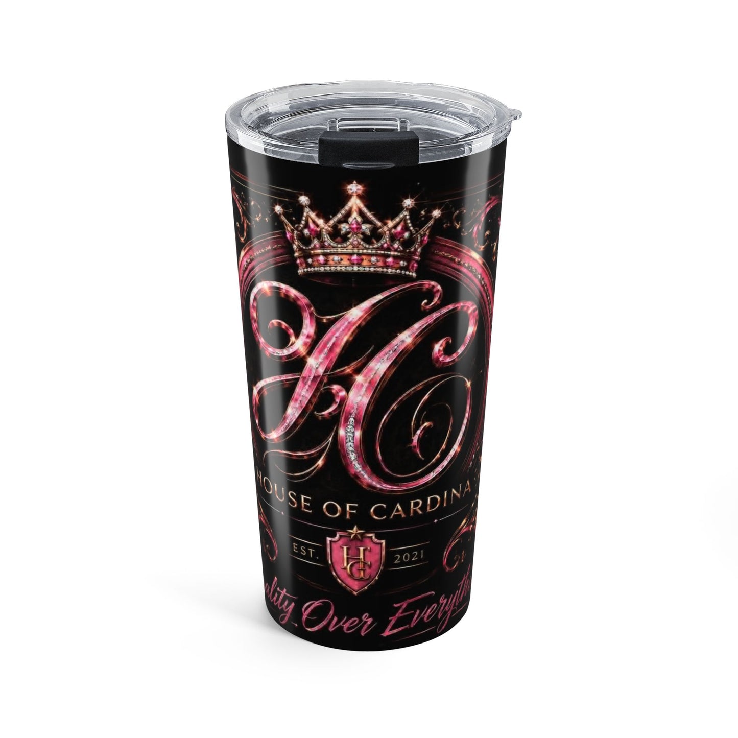 Pink Crown Tumbler 20oz