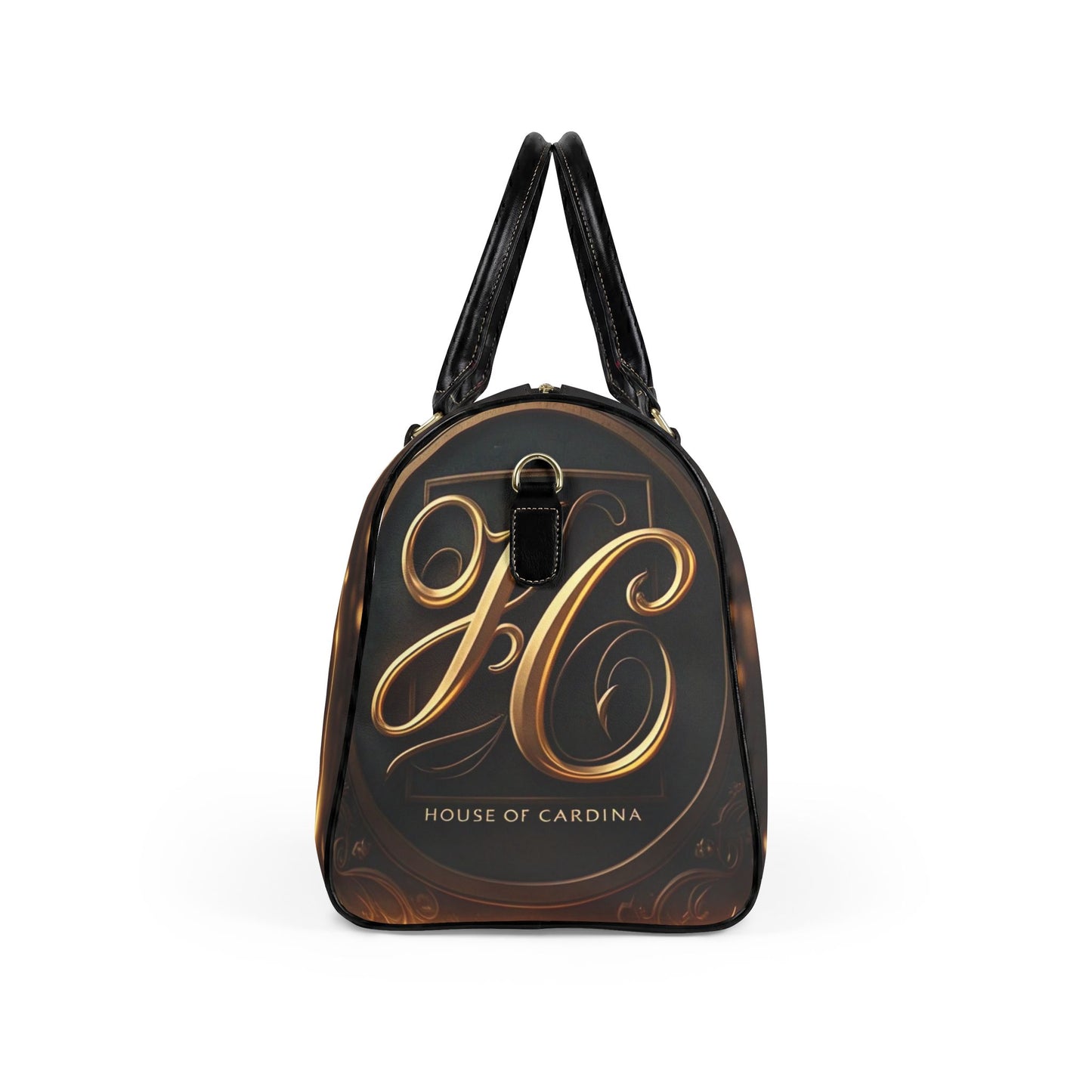 Faux Leather Travel Bag
