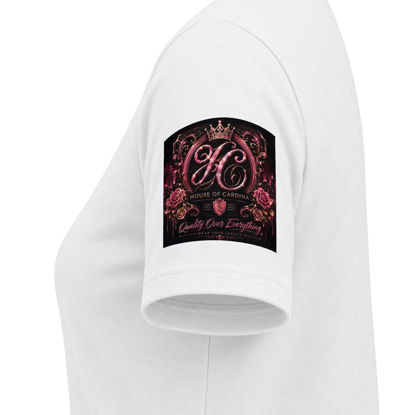 Women's Relaxed Heather CVC V-Neck Tee