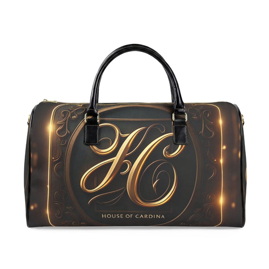 Faux Leather Travel Bag