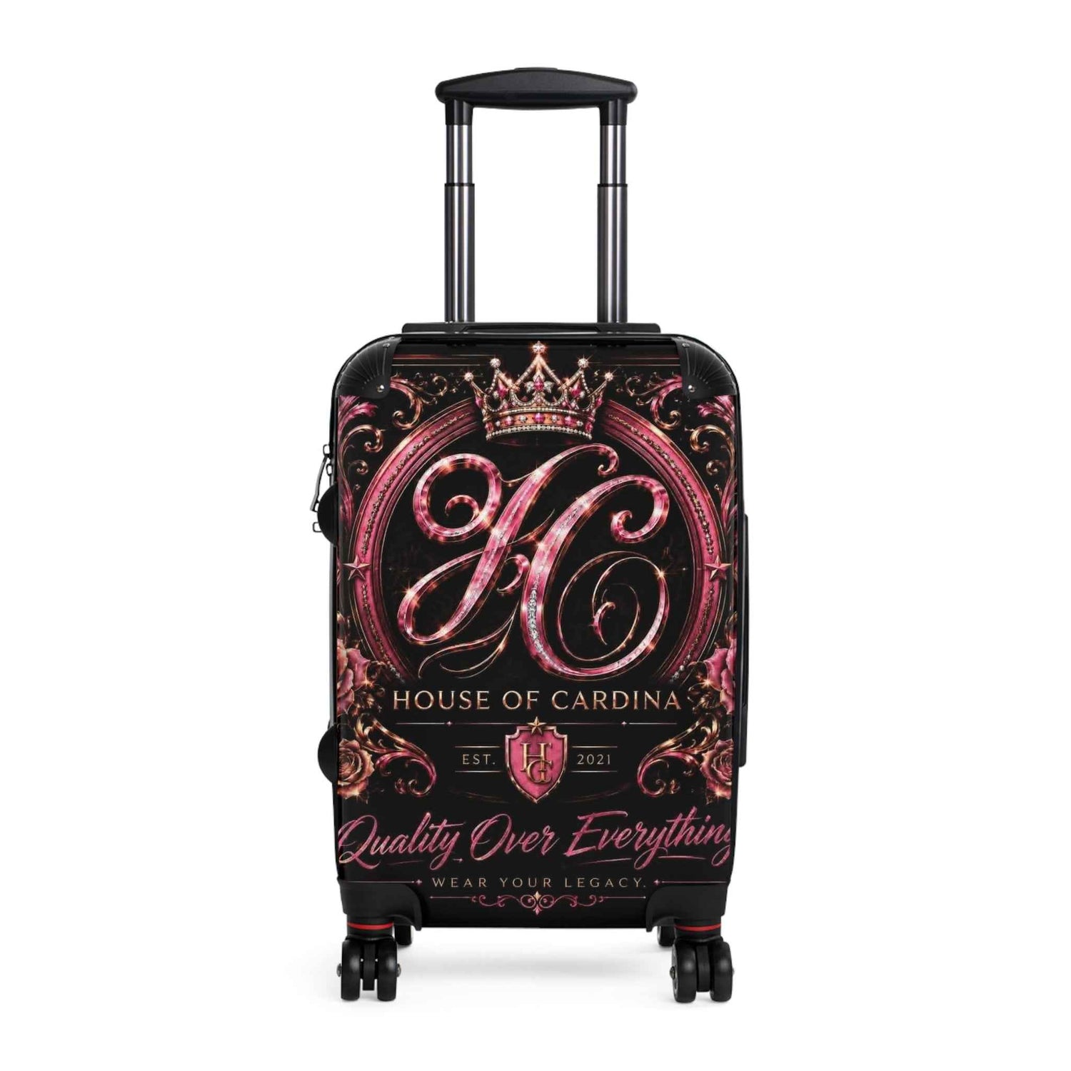 Pink Crown Suitcase