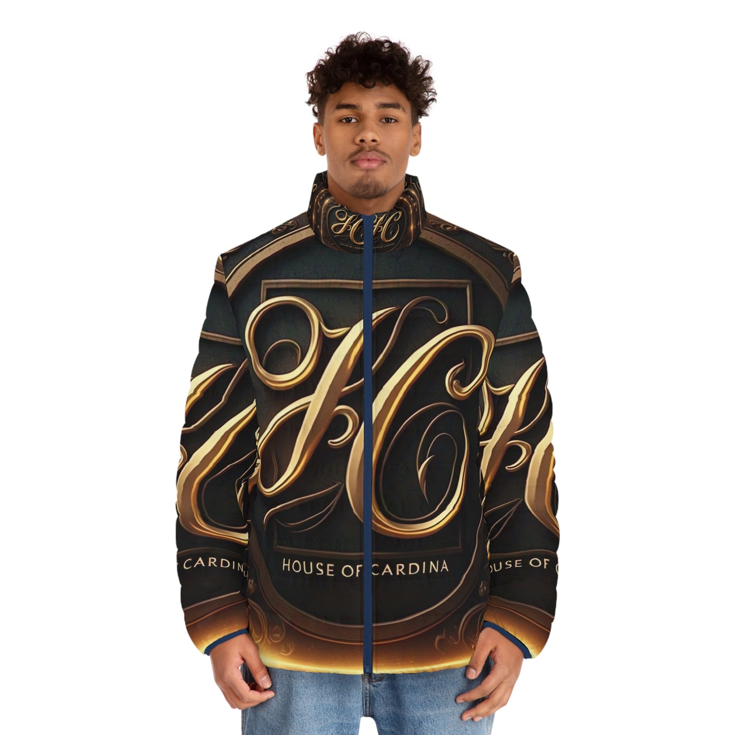 Men's Puffer Jacket (AOP)