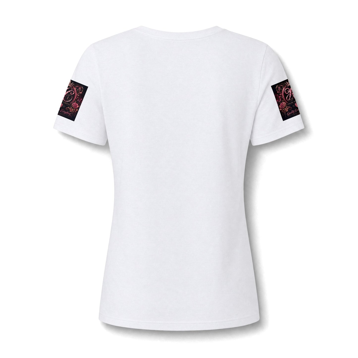 Women's Relaxed Heather CVC V-Neck Tee