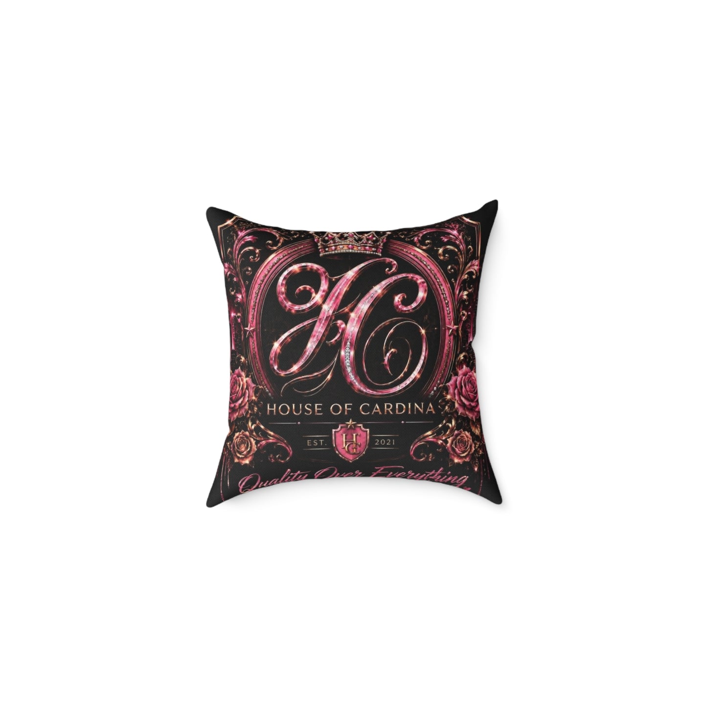 Square Poly Canvas Pillow
