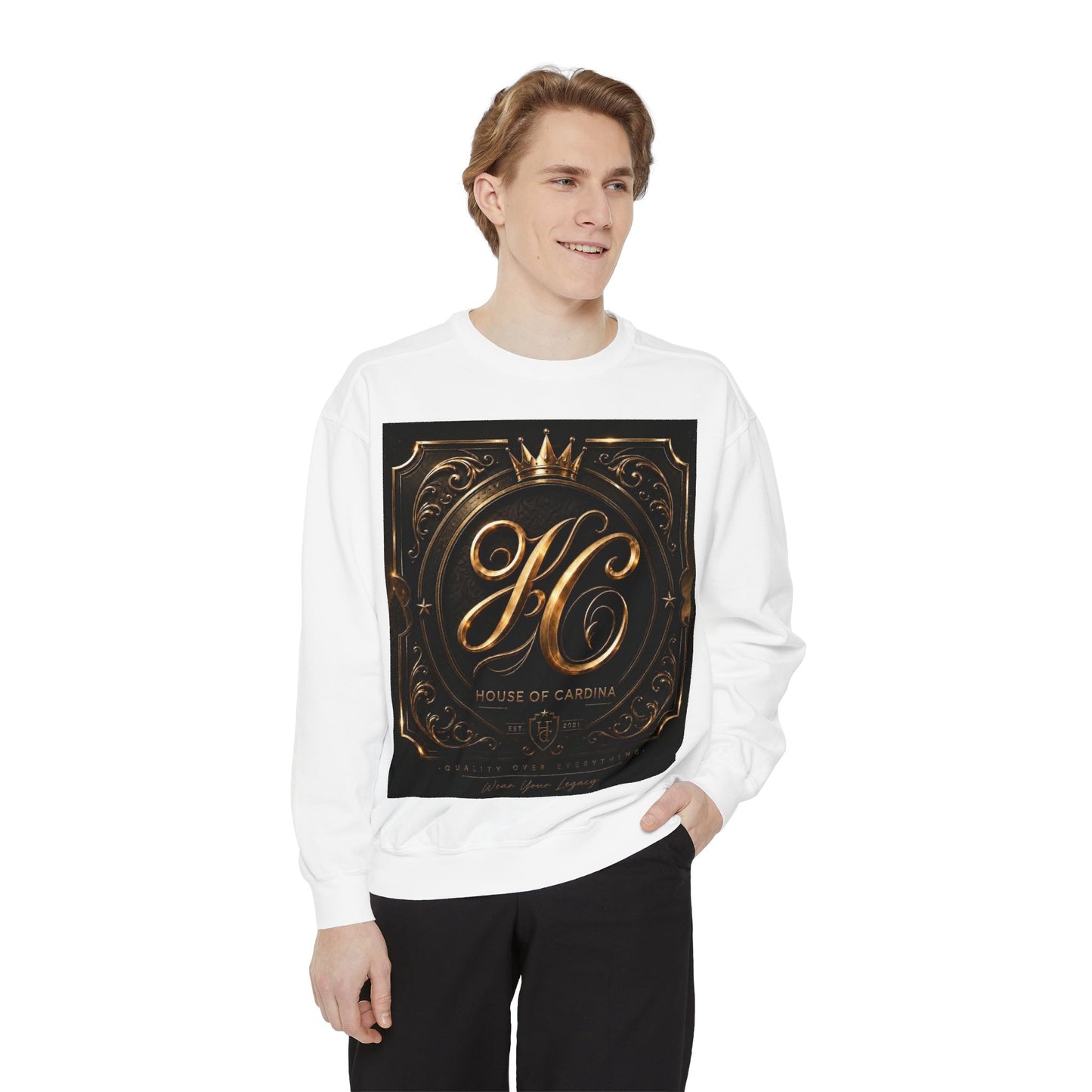 Unisex Garment-Dyed Sweatshirt